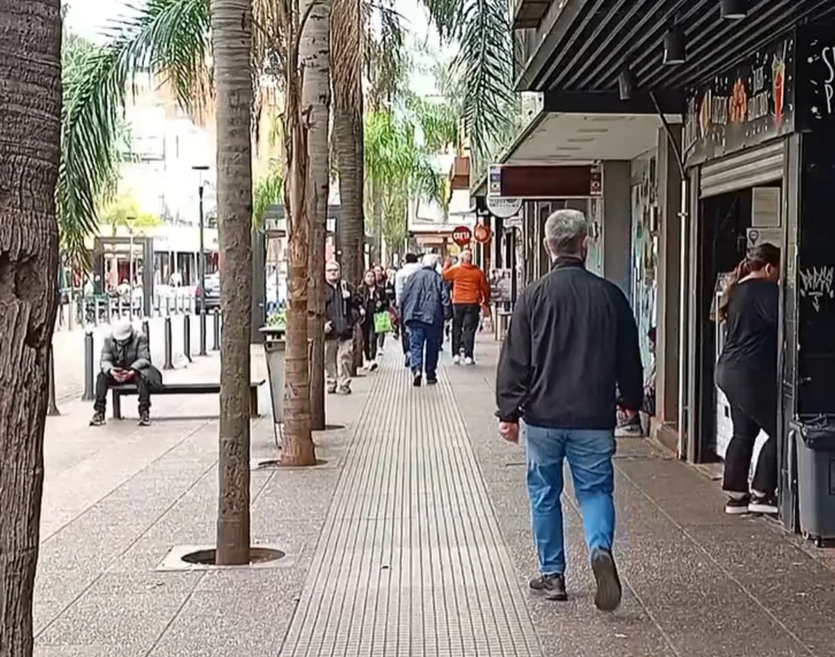 Comercio en el centro de Posadas